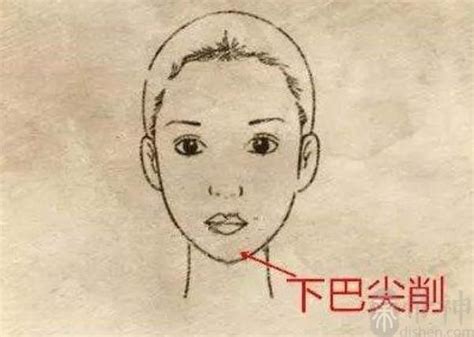 尖下巴 面相|女人下巴的面相解析 女人下巴的面相图解